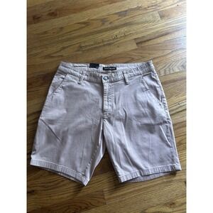 Mavi Mens Noah Tailored Chino Shorts Pink Size‎ 36 Outdoors Sports Golf Prep NWT